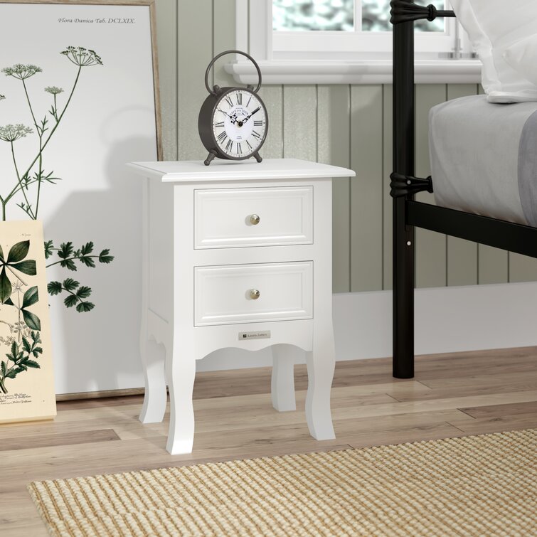 Lily Manor Adira 2 Drawer Bedside Table And Reviews Uk 